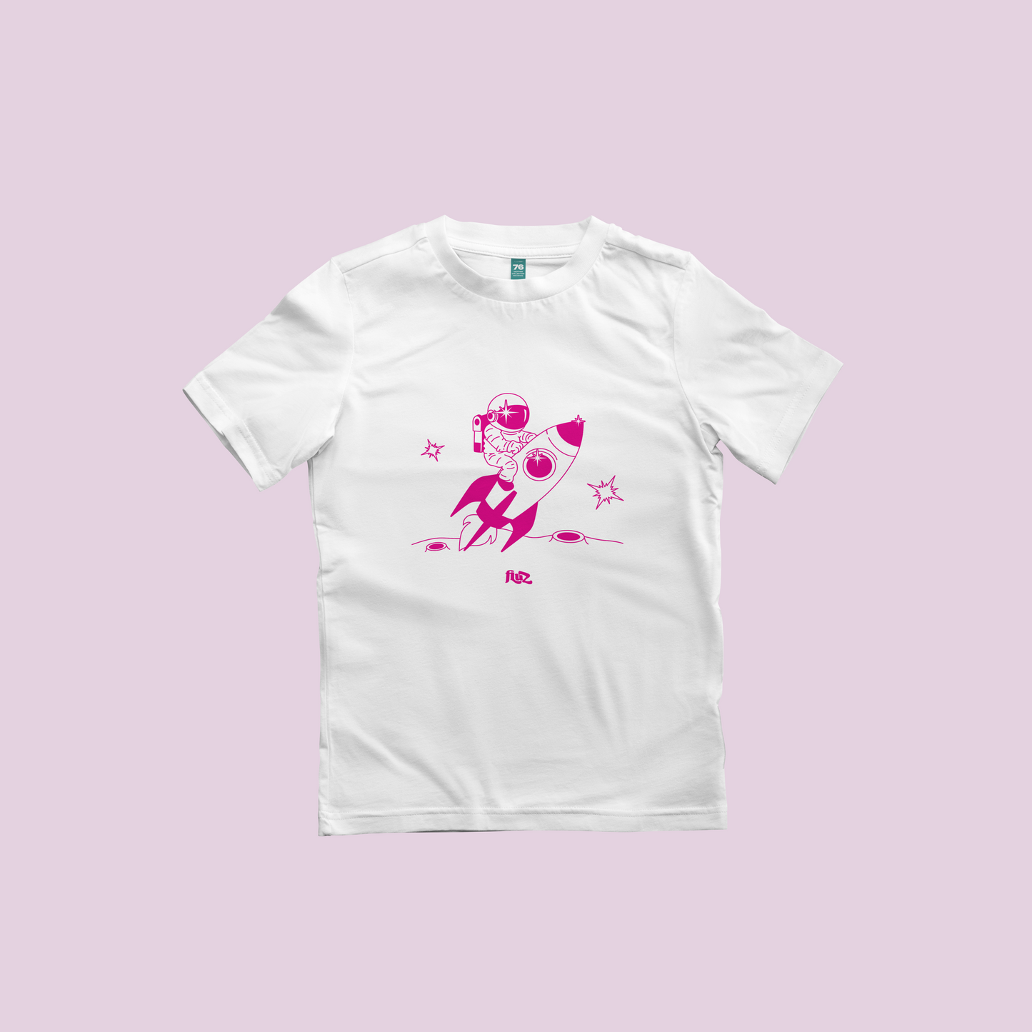 Kids Astro Shirt Pink