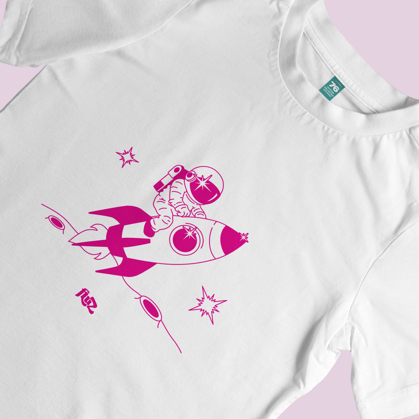 Kids Astro Shirt Pink