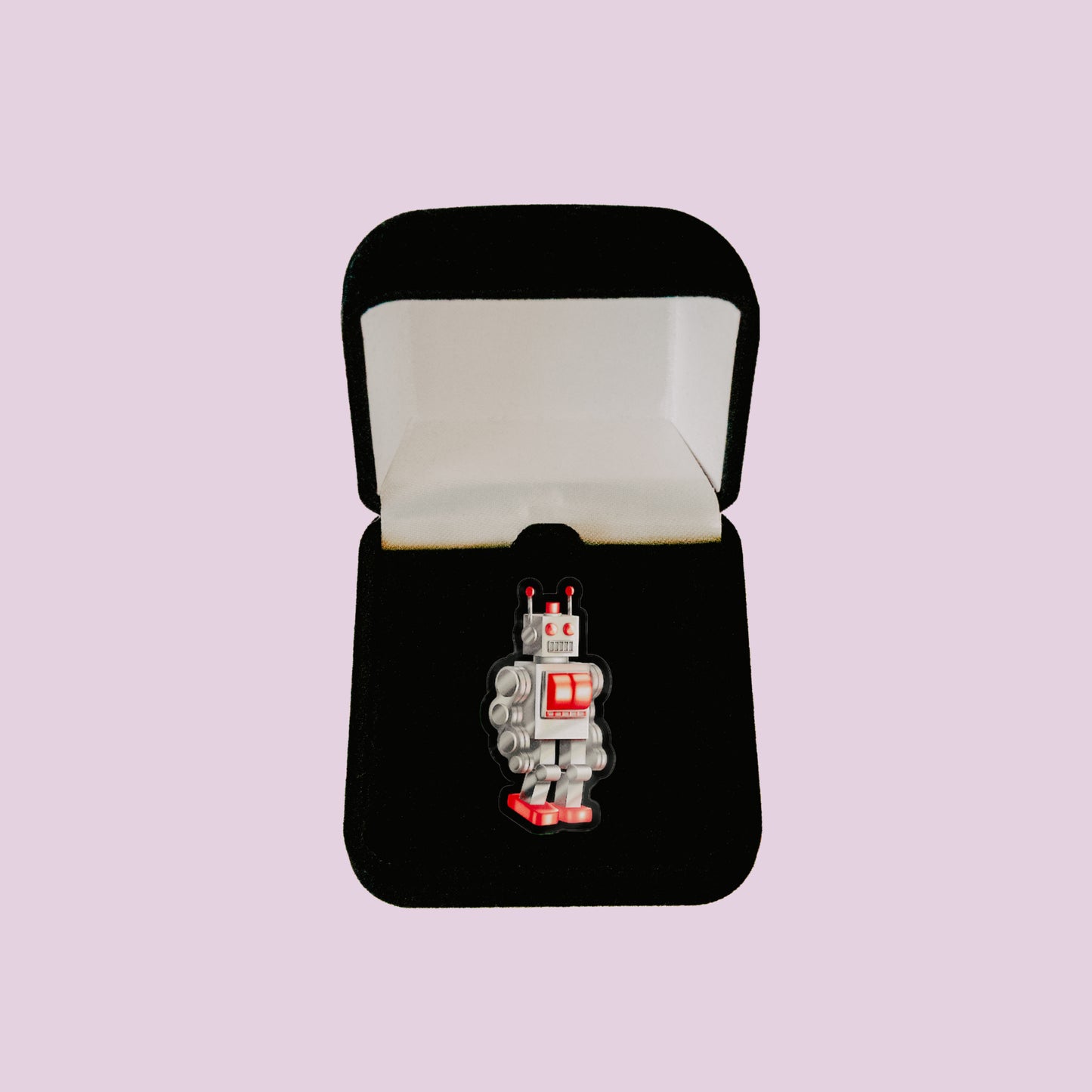 Robo Charm Pin