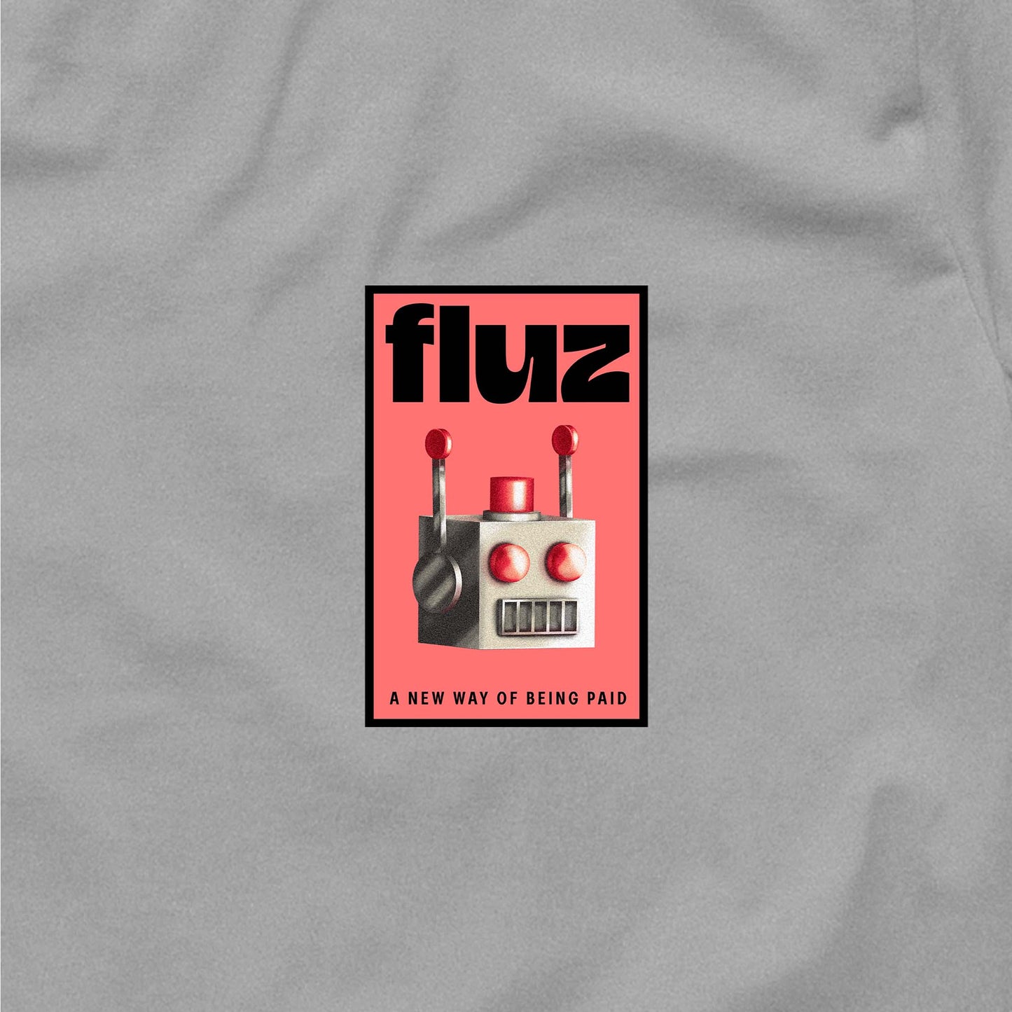 Robot Badge T-Shirt Design