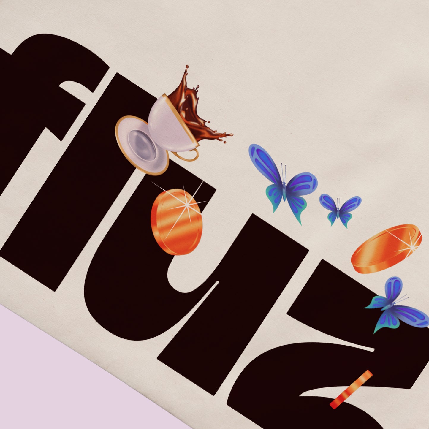 Fluz Butterfly Totebag
