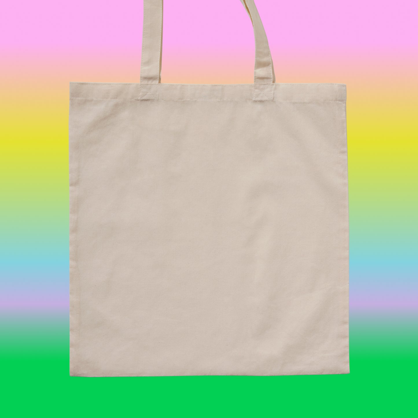 Fluz Butterfly Canvas Totebag (Back)