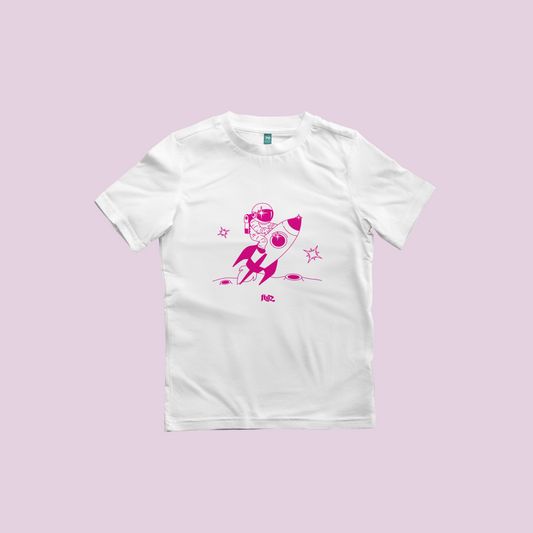 Kids Astro Shirt Pink