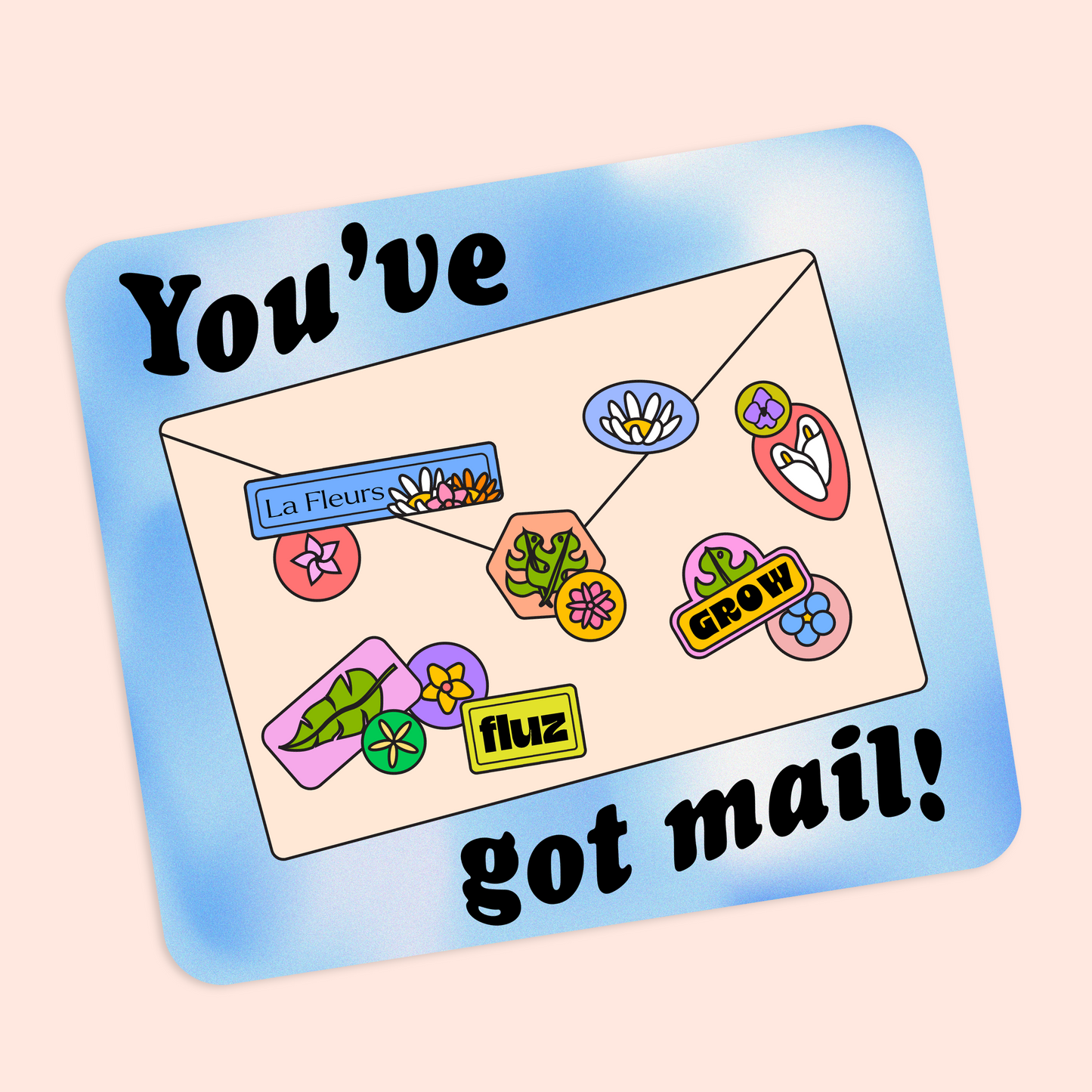 Here comes the sun sticker pack