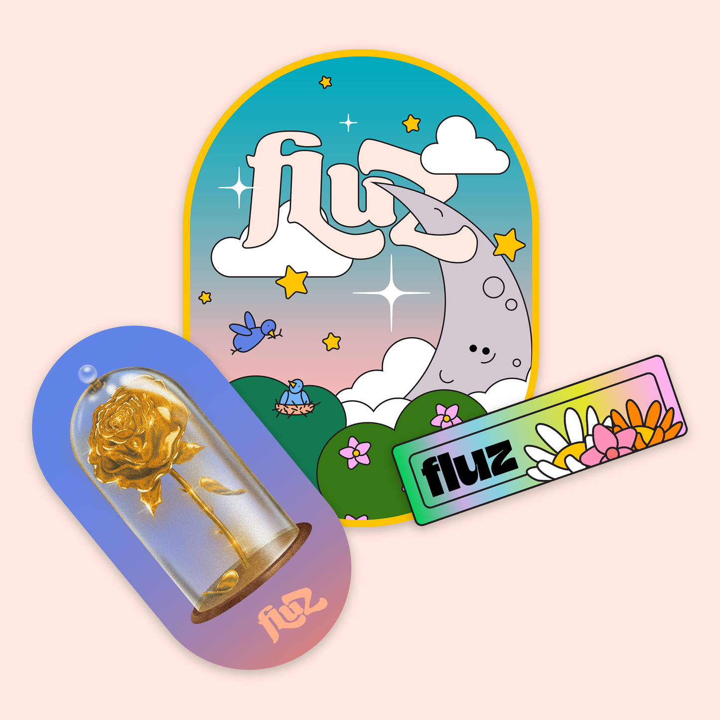 Growth sticker pack