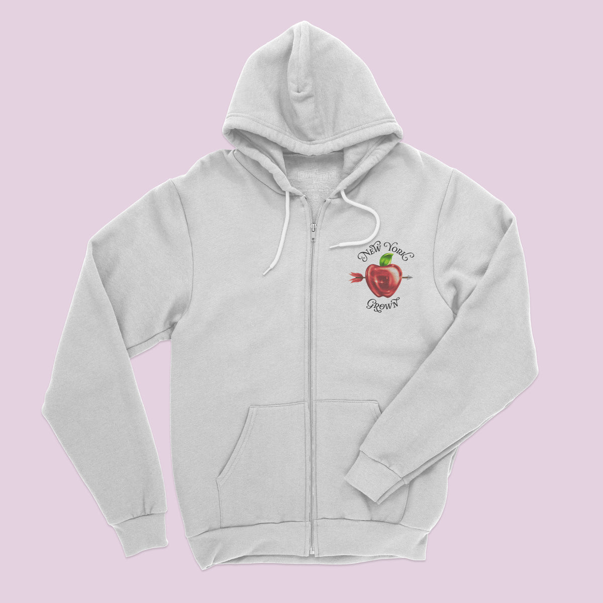 Big Apple Vibes Zip-Up Hoodie – Fluz Mart
