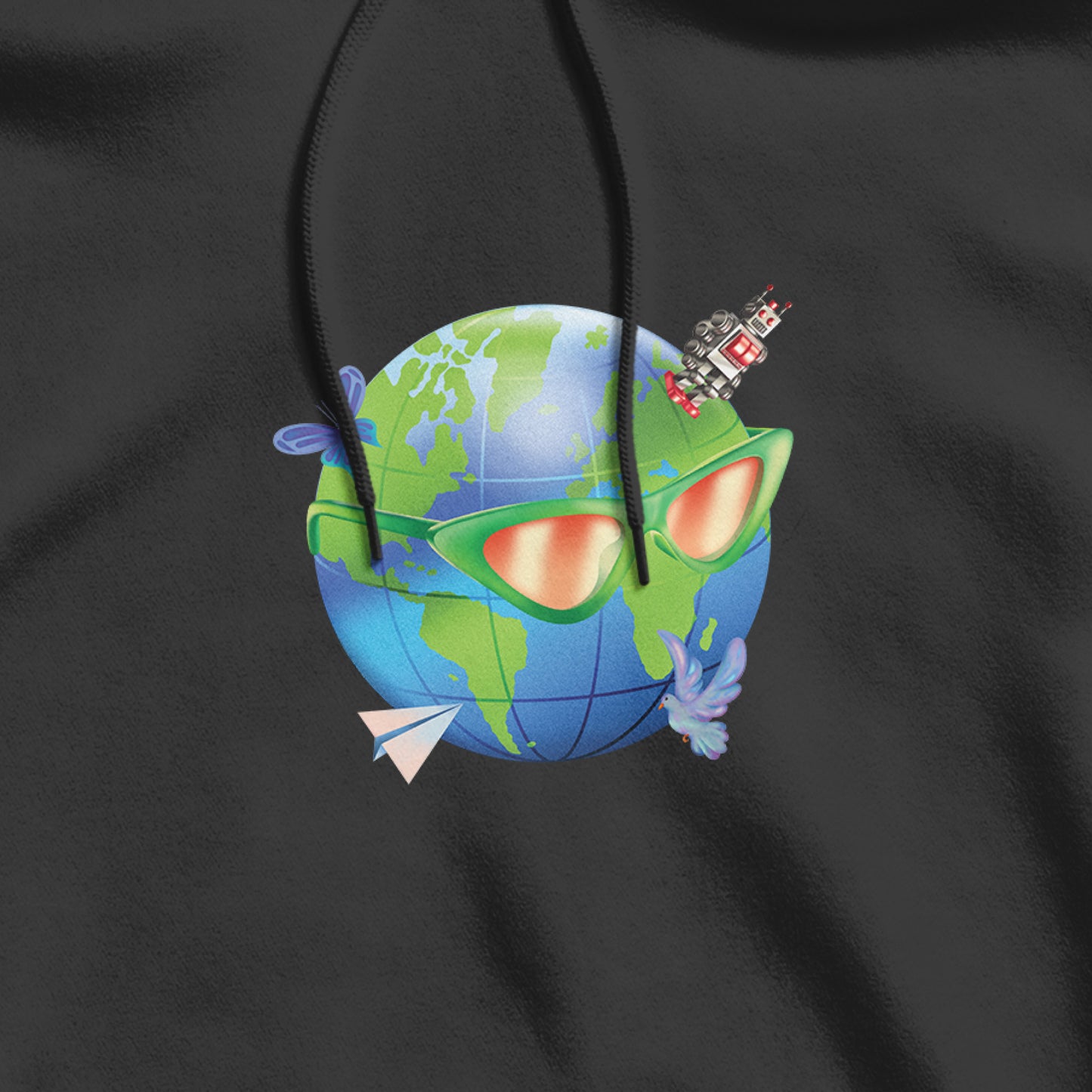 Globe Graphic Sweatshirt