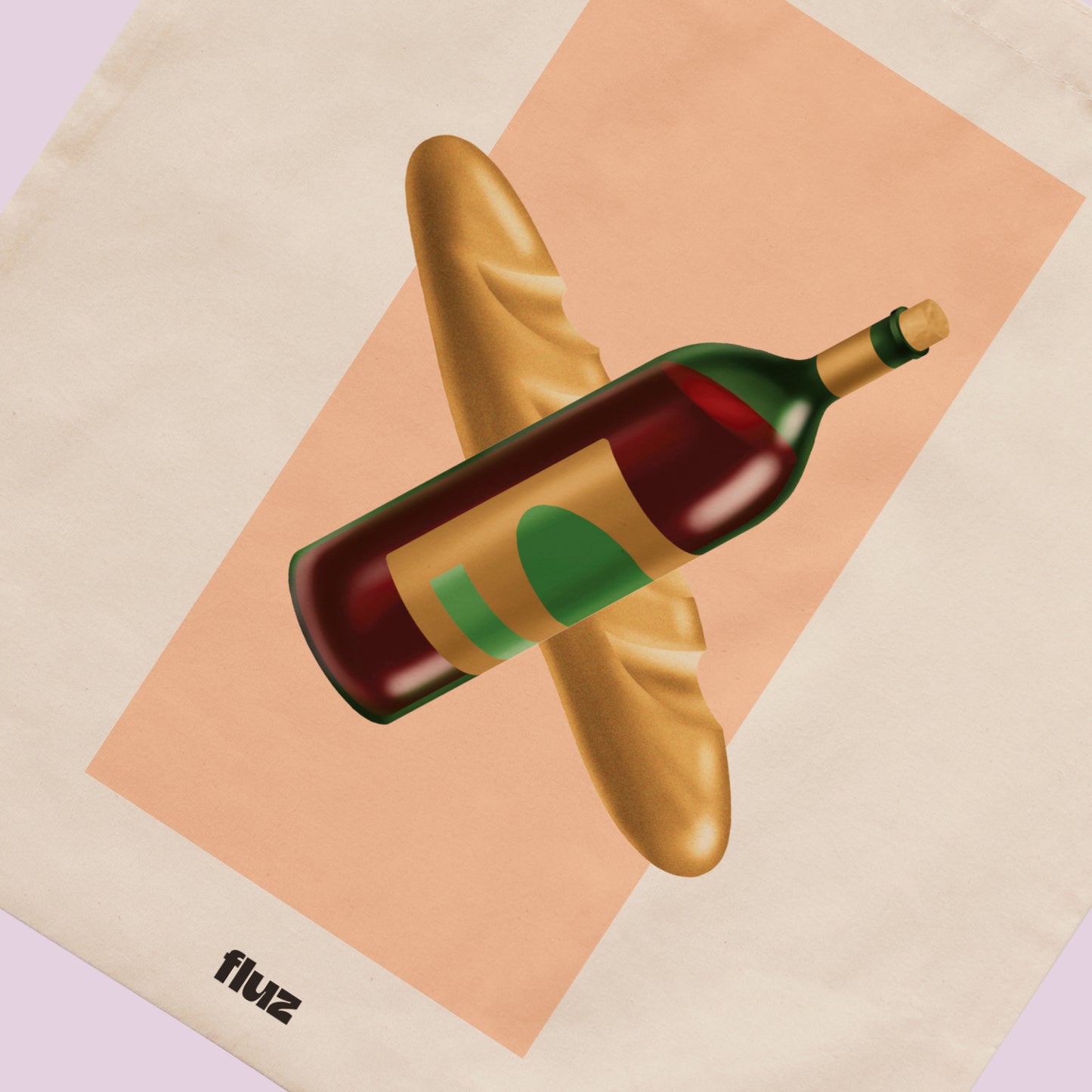 Fluz Picnic Canvas Totebag (Design)